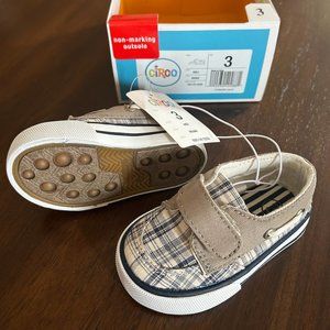Baby Size 3 Sneakers with velcro strap, NEW with tags, CIRCO